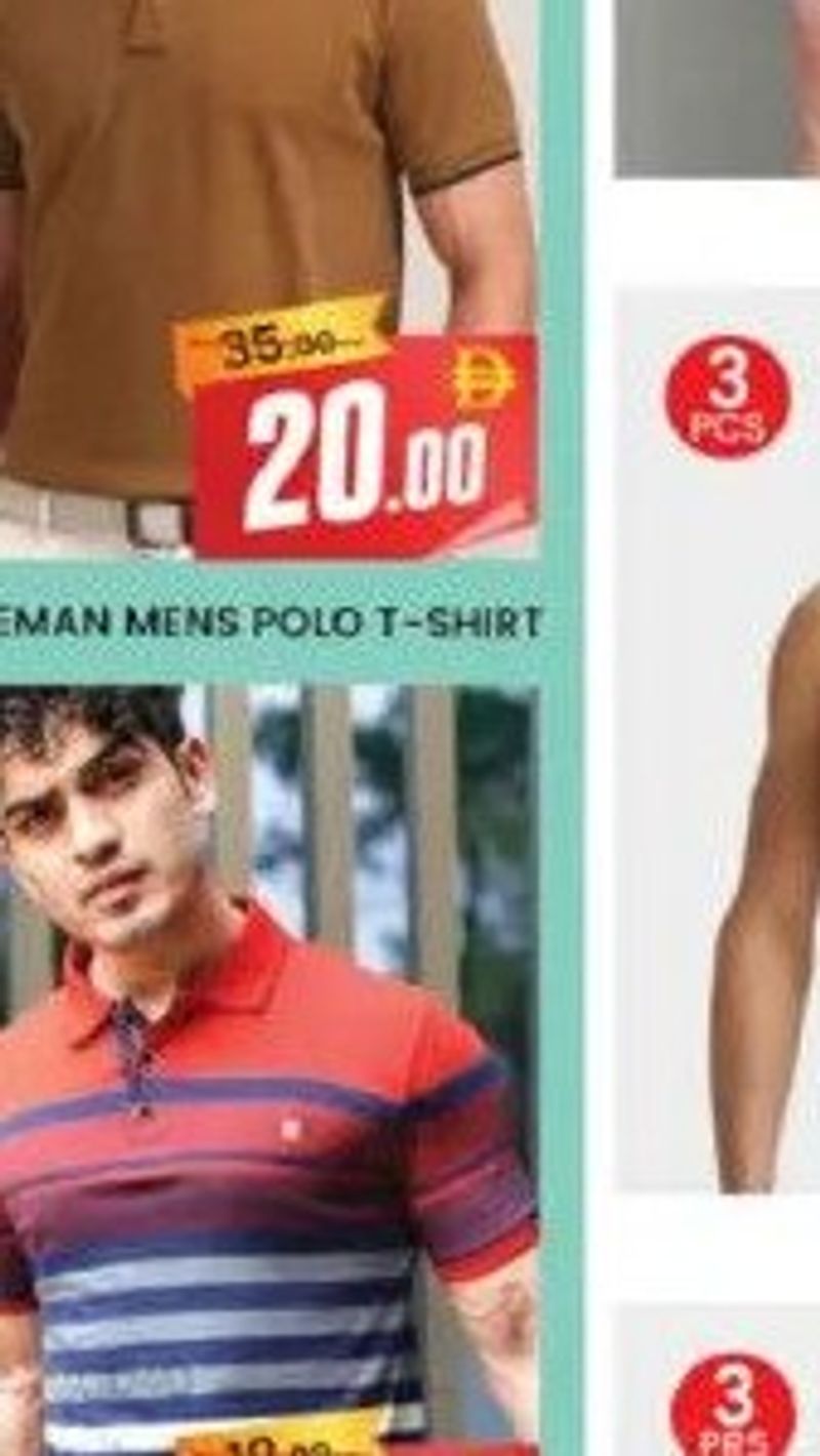 ONEMAN MENS POLO T-SHIRT