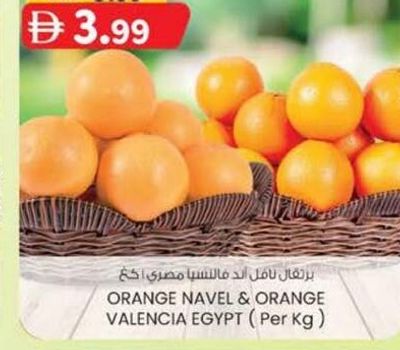 ORANGE NAVEL & ORANGE VALENCIA EGYPT (Per Kg)
