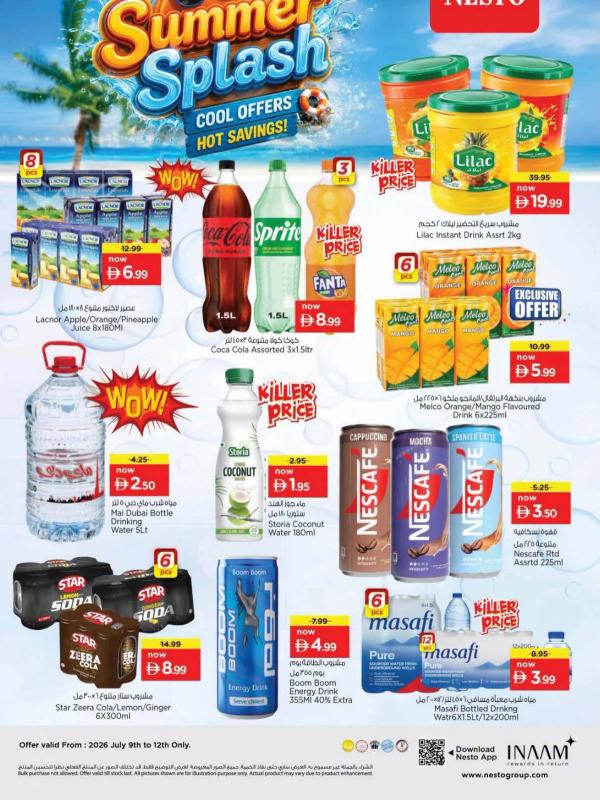 Summer Splash from Nesto until 12th July