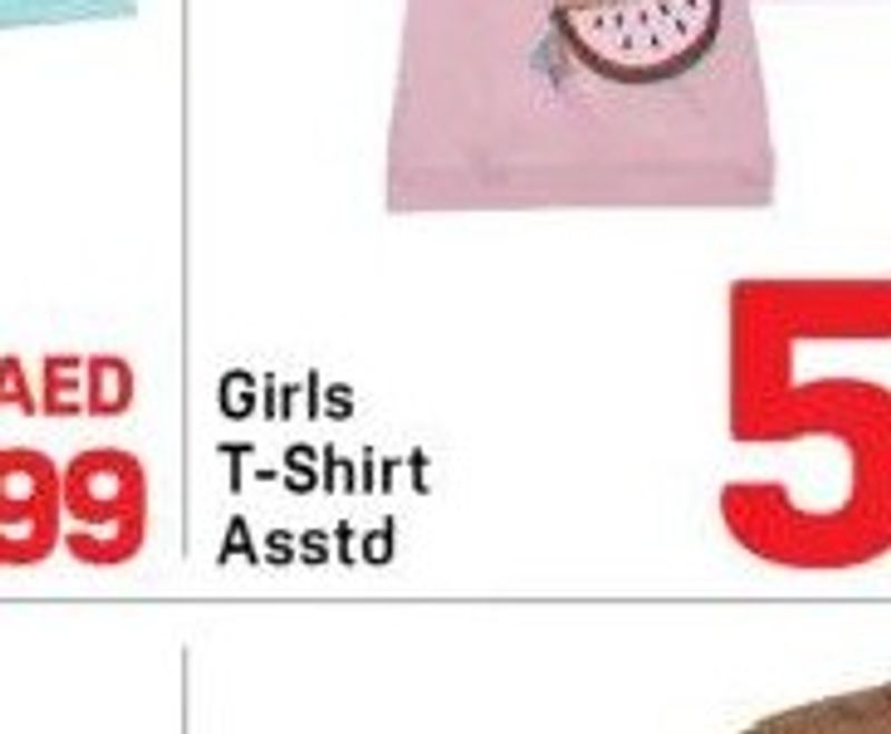 Girls T-Shirt Asstd