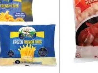 Al Chef Frozen French Fries 1x1kg