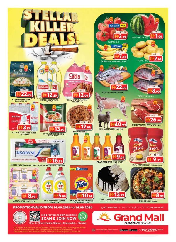 Midweek Deals