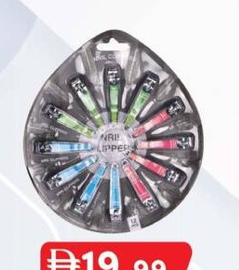 GLORY NAIL CLIPPERS 1801 12 PCS