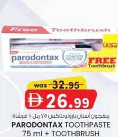 Parodontax Toothpaste 75 ml + Toothbrush