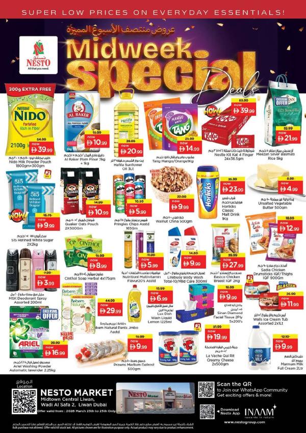 Midweek Deals
