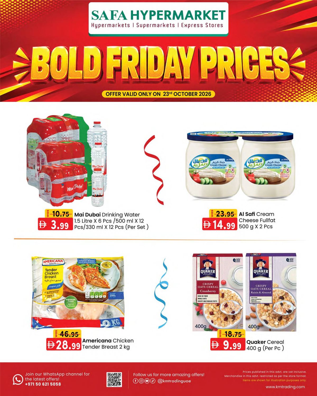 Bold Friday Prices