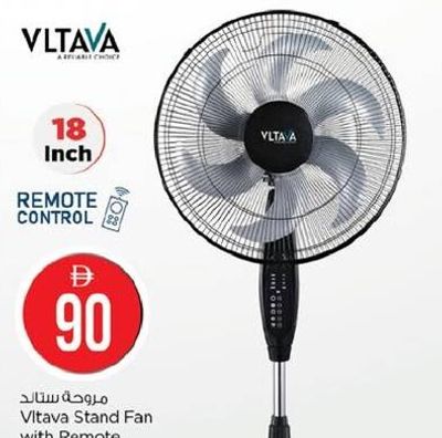 Vltava Stand Fan with Remote 18 Inch