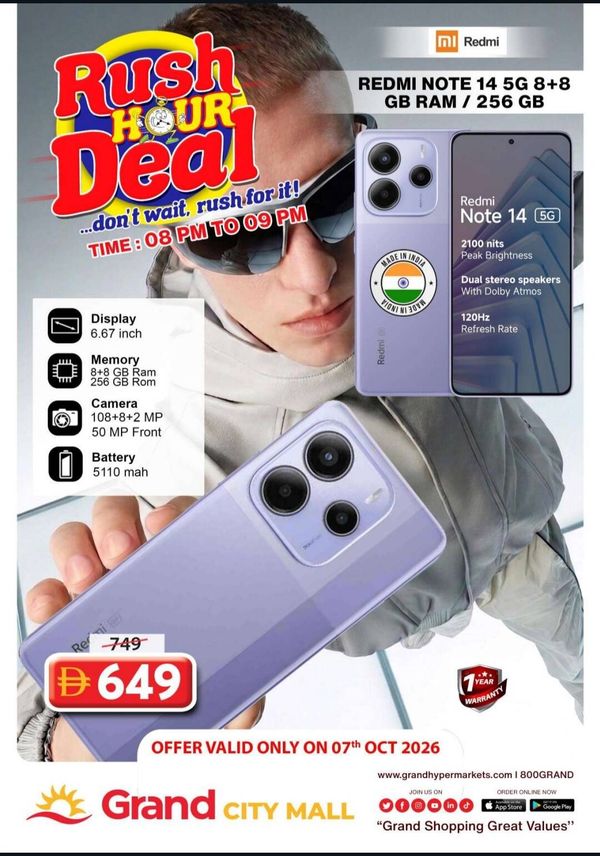 Rush Hour Deal