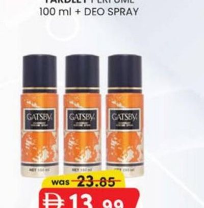 GATSBY DEO SPRAY 150 ml X 3 PCS