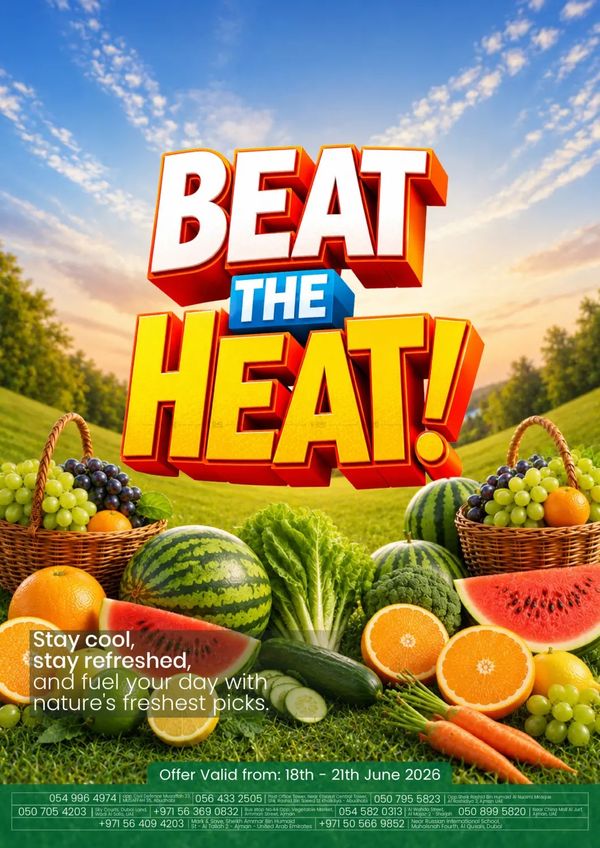 Beat The Heat from Mark & Save until 21st June
