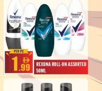 REXONA ROLL-ON ASSORTED 50ML