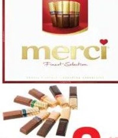 Merci Chocolate 1x250gm
