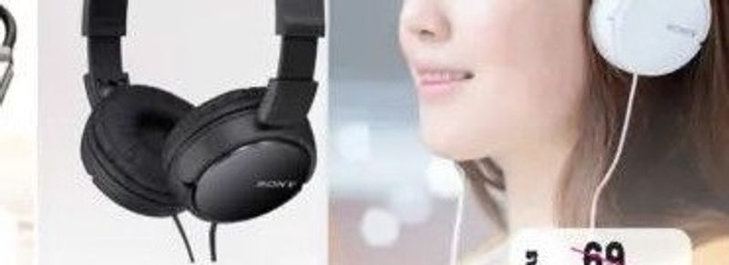 Sony Stereo Headphone MDR-ZX110AP