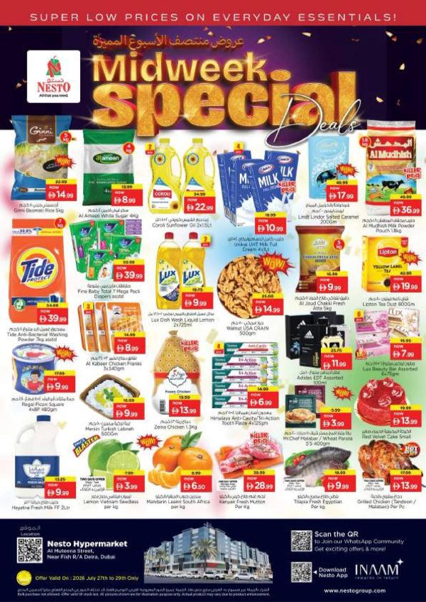 Midweek Deals