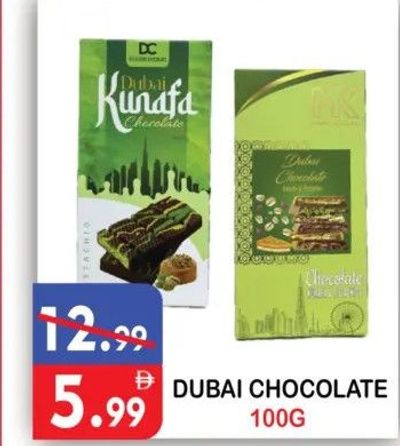 DUBAI CHOCOLATE 100G