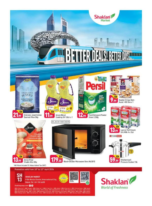 Better Deals & Better Days