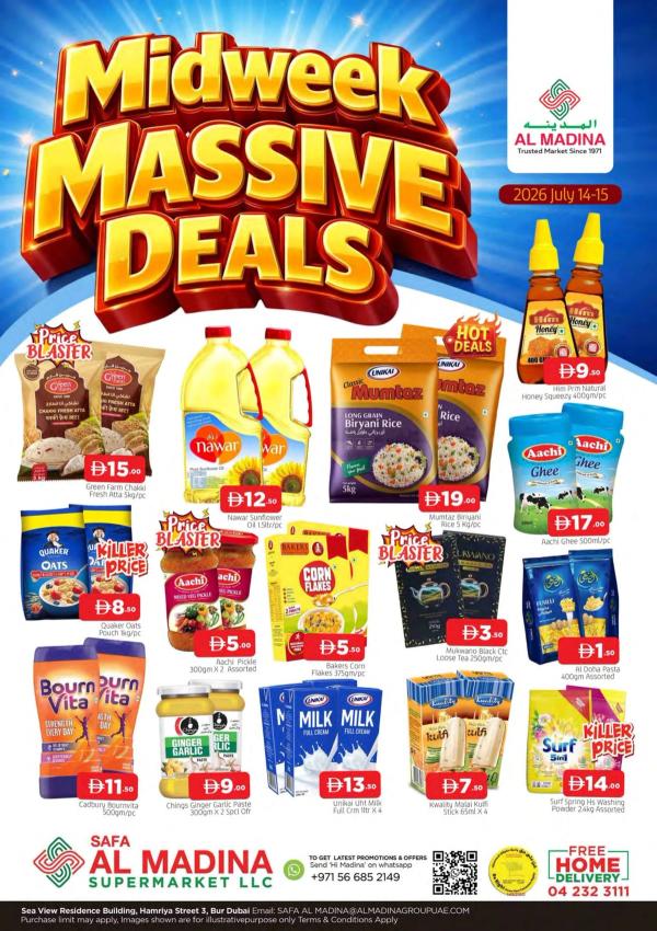 Midweek Massive Deals