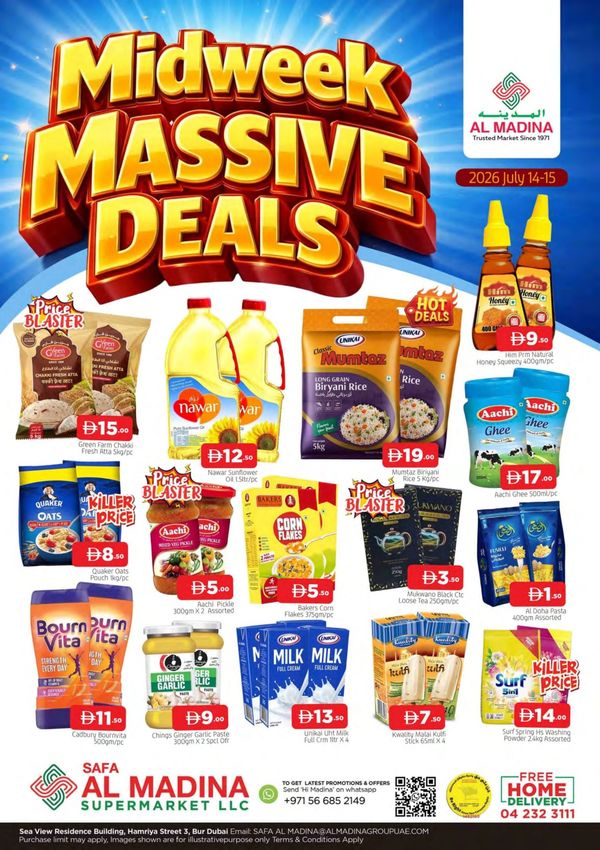 Midweek Massive Deals