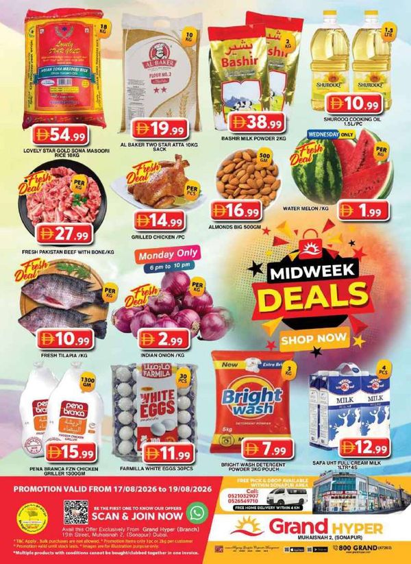 Midweek Deals