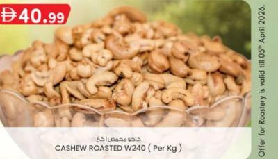 CASHEW ROASTED W240 (Per Kg)