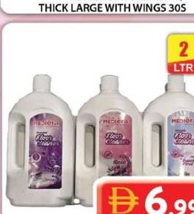 Mediera Antibacterial Floor Cleaner Assorted 2L