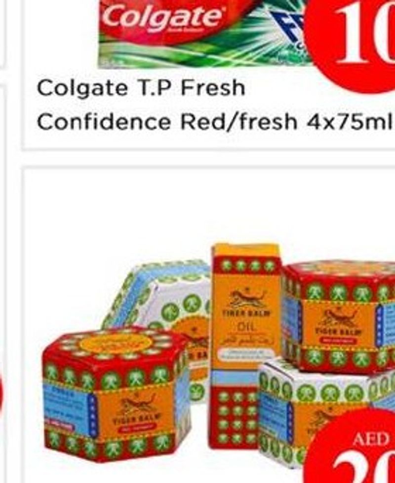 Colgate T.P Fresh Confidence Red/fresh 4x75ml