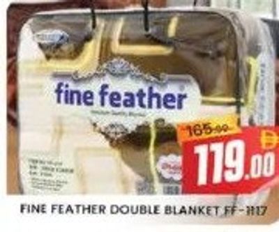 Fine Feather Double Blanket RY-1017