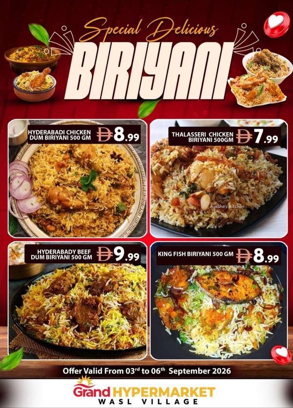 Special Delicious Biriyani