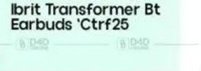 Ibrit Transformer Bt Earbuds 'Ctrf25