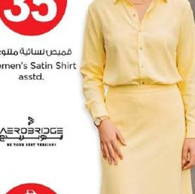 Women's Satin Shirt asstd.