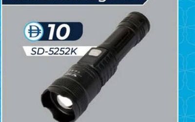 Smiling Shark LED Flash Light PP SD-5252K