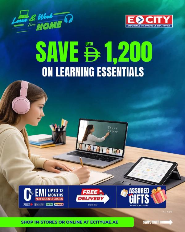 Learning Essentials Sale from ECity until 10th April