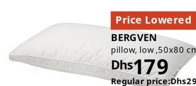 BERGVEN pillow, low, 50x80 cm