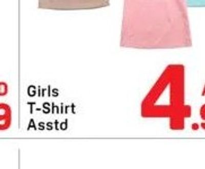 Girls T-Shirt Asstd