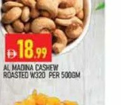 Al Madina Cashew Roasted W320 per 500gm