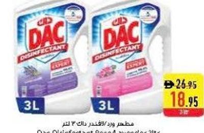 DAC Disinfectant Rose/Lavender 3ltr