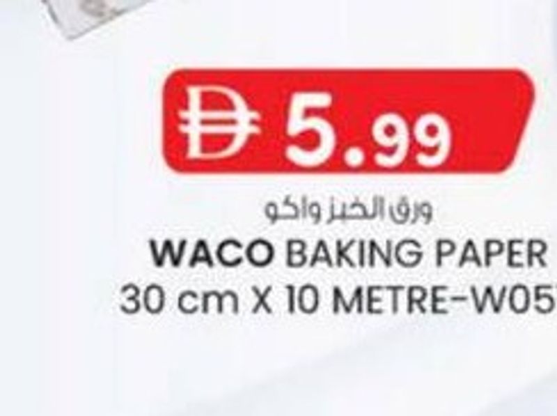 WACO Baking Paper 30 cm X 10 Metre - W057