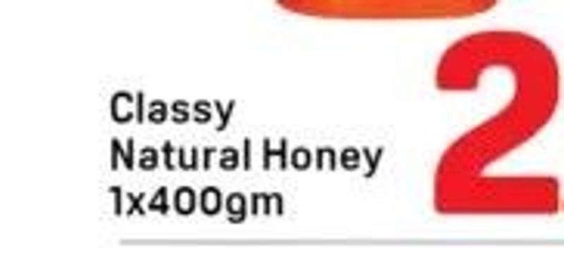 Classy Natural Honey 1x400gm