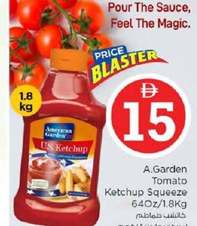 A.Garden Tomato Ketchup Squeeze 64Oz/1.8kg