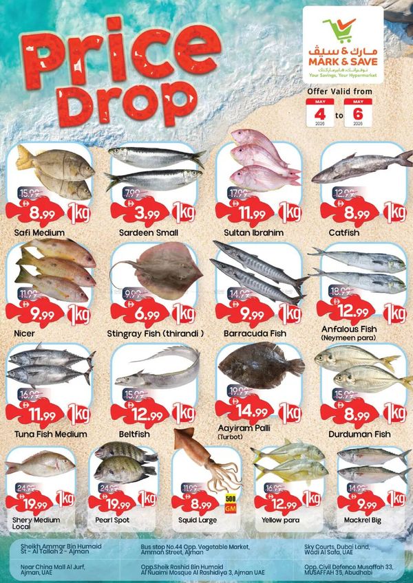 Price Drop from Mark & Save until 6th May