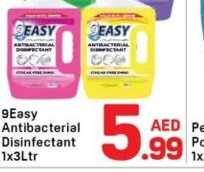 Easy Antibacterial Disinfectant 1x3Ltr