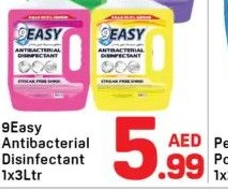 Easy Antibacterial Disinfectant 1x3Ltr