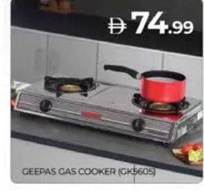 Geepas Gas Cooker (GK5605)