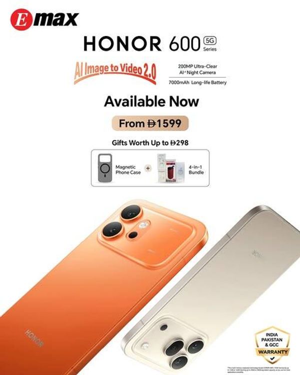 Sale On HONOR 600 Series from Emax until 8th May