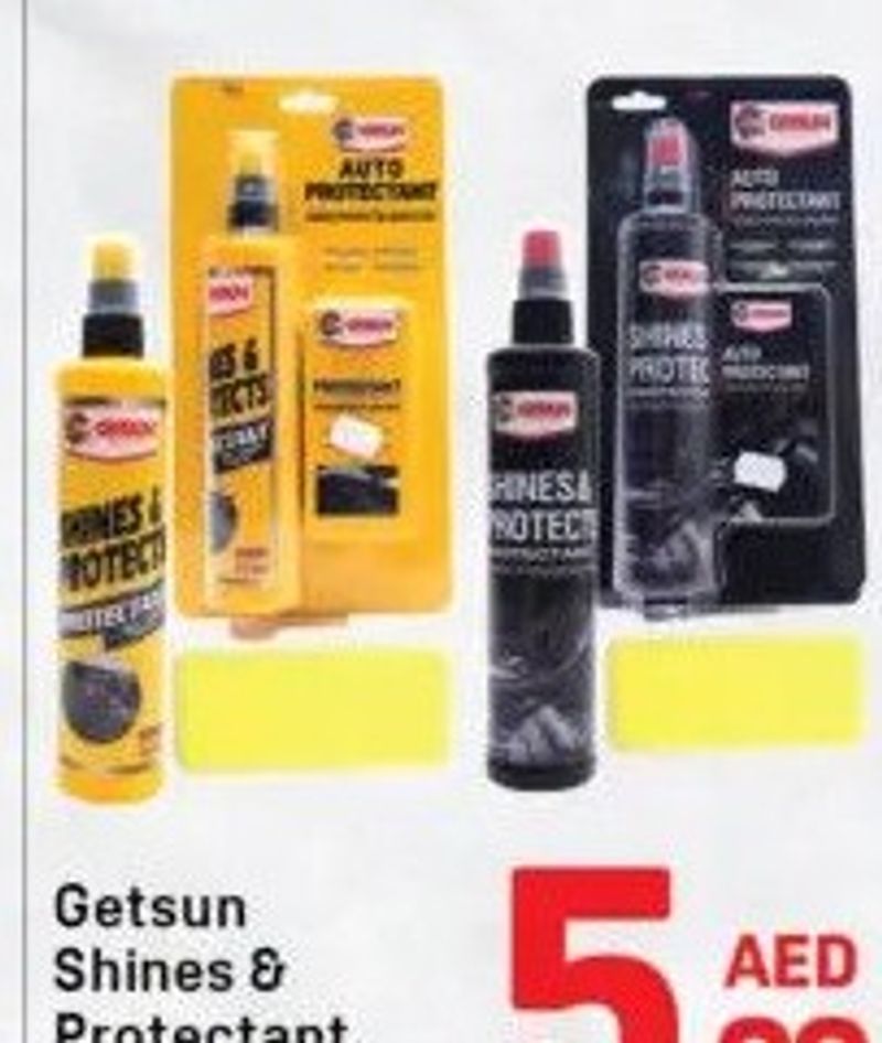 Getsun Shines & Protectant 1x295ml