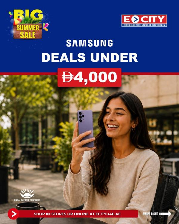 Samsung Deals from ECity until 28th July