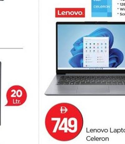 Lenovo Laptop Celeron