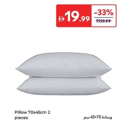 Pillow 70x45cm 2 pieces