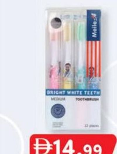 MEILE-A TOOTHBRUSH MEDIUM 12 PCS - 670