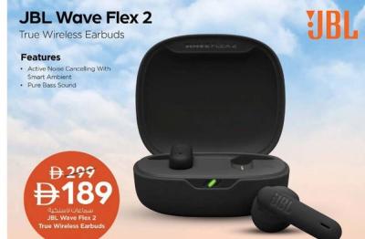 JBL Wave Flex 2 True Wireless Earbuds
